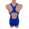 Kostium jednoczęściowy Speedo Medalist r. 42 niebieski 50+ UV szybkoschnący