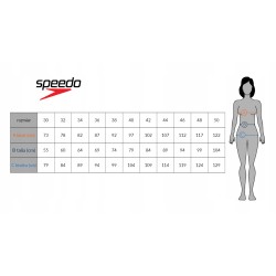 Kostium jednoczęściowy Speedo Medalist r. 42 niebieski 50+ UV szybkoschnący