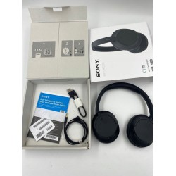 Outlet Słuchawki bezprzewodowe nauszne Sony WHCH720 czarne