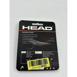 Outlet Owijka wierzchnia HEAD SUPER COMP OVERGRIP Czarna 0,50 mm 3 szt