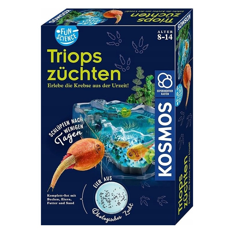 Outlet Zabawa naukowa: Hodowla Triopsów -zestaw eksperymentalny j.niemiecki