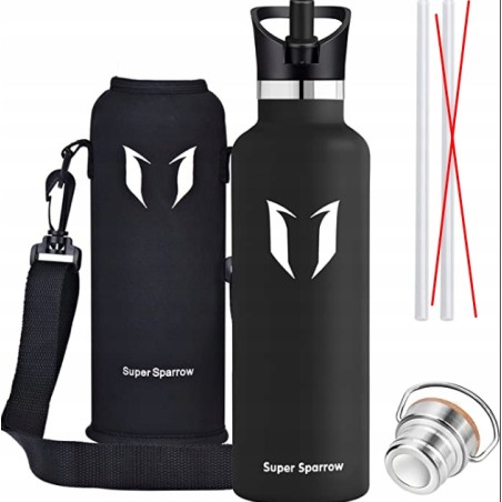 Outlet Butelka Super Sparrow 620 ml ergonomiczny utrzymanie ciepła bez BPA