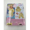 Baby born Strój przeciwdeszczowy dla lalki Deluxe 39 - 43cm +3 CE żółty