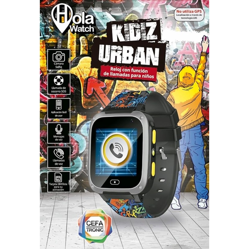 USZKODZONY Cefa Tronic Holawatch Urban Inteligentny Zegarek OPIS