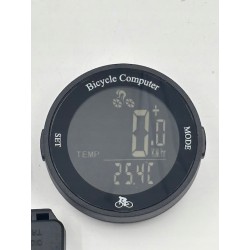Outlet Bezprzewodowy komputer rowerowy LCD wodoodporny prędkościomierz
