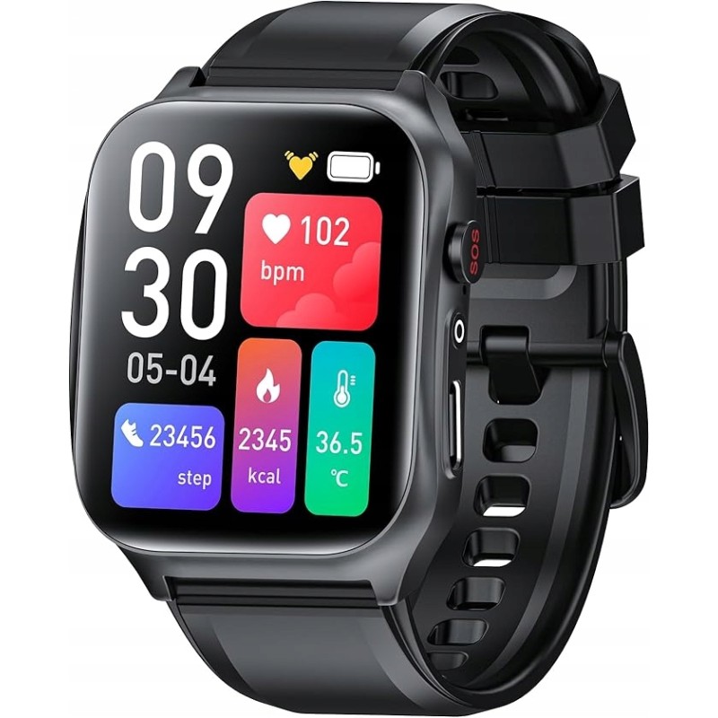 Funker SW10 Easy Care Watch 4G Zegarek ochronny dla osób starszych z GPS