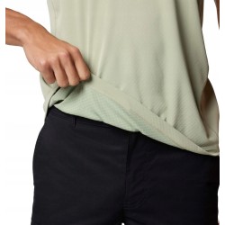 Koszulka termoaktywna męska Columbia Zero Rules Light SS Crew Safari r. XXL