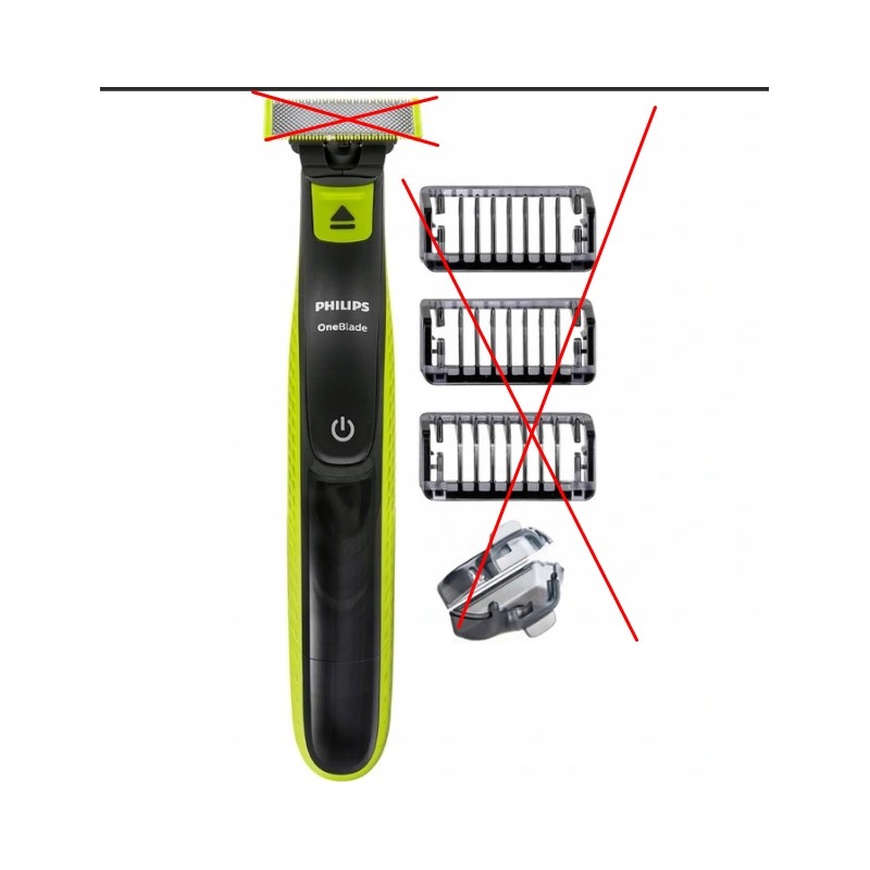 Outlet GOLARKA PHILIPS ONEBLADE QP2520/20 czas pracy 45 min akumulatorowa