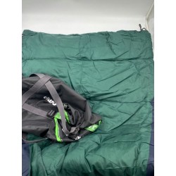 Outlet KingCamp śpiwór dla dorosłych rozmiar 220 x 75cm zielony OPIS