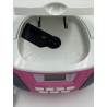 OUTLET BOOMBOX RADIOODTWARZACZ CD/MP3 BT Aiwa BBTU-300PK biało różowy OPIS