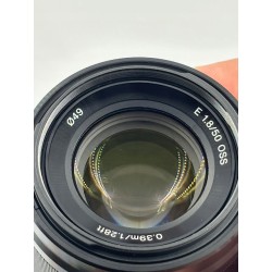 Obiektyw Sony E 50mm f/1.8 OSS stałoogniskowe śr. 49 cm Optical SteadyShot