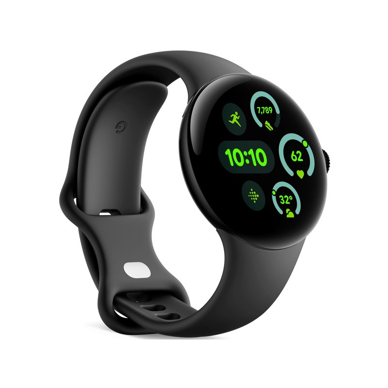 Outlet Smartwatch Google Pixel Watch 3 czarny Bluetooth Wi-Fi Android OPIS