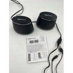 Głośniki Amazon Basics Stereo 2.0 do komputera stacjonarnego lub laptopa