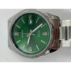 Outlet Zegarek Męski Casio MTP-1302PD-3AVEF srebrny bransoleta 38mm