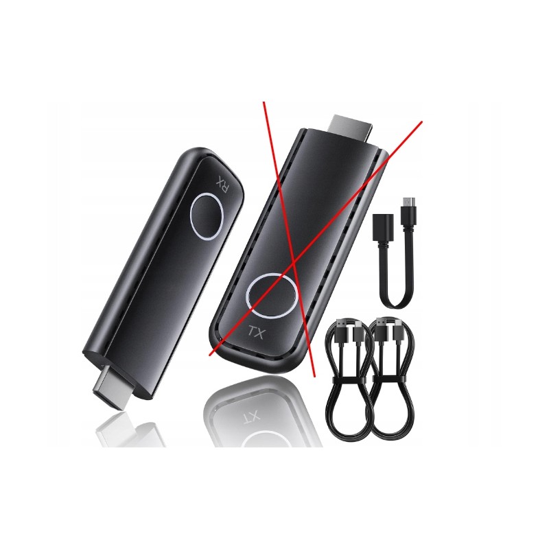 Outlet Aceele Bezprzewodowy nadajnik i odbiornik HDMI Plug and Play OPIS