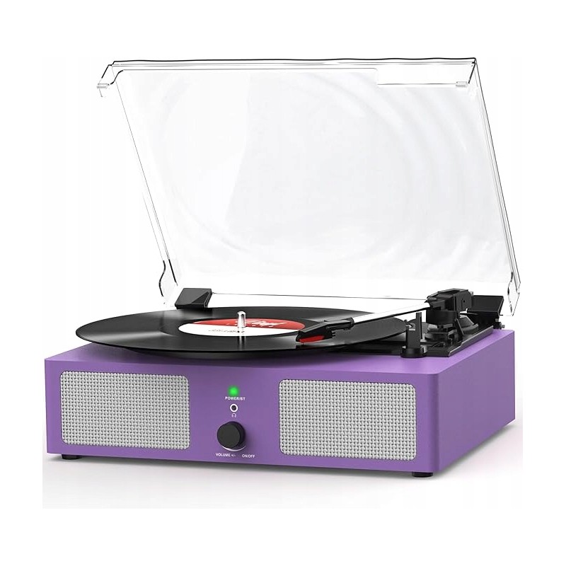 Outlet Gramofon winylowy Udreamer z 3 prędkościami Bluetooth OPIS