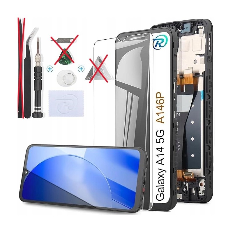 Outlet Wymiana wyświetlacza LCD do Samsung Galaxy A14 5G A146U / A146P OPIS