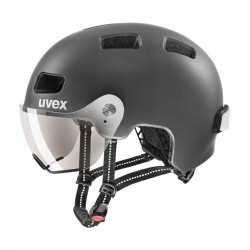 Kask rowerowy Uvex Rush Visor r. L 58-61 cm OPIS