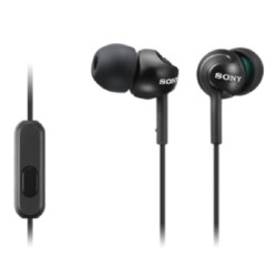 Outlet Słuchawki dokanałowe Sony MDR-EX110AP przewód 1.2 m złącze jack
