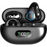 Outlet Słuchawki bezprzewodowe douszne EUQQ Cuffie Bluetooth 5.3 czarne