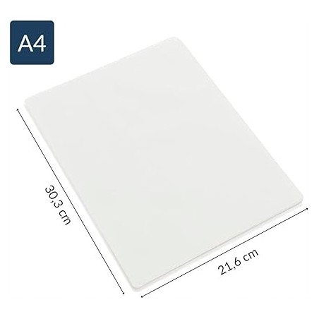 Opakowanie 70 przezroczystych błyszczących torebek do laminowania OPIS