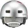 Outlet Kask rowerowy dziecięcy UVEX Kid 3 silver/rose 55-58 cm