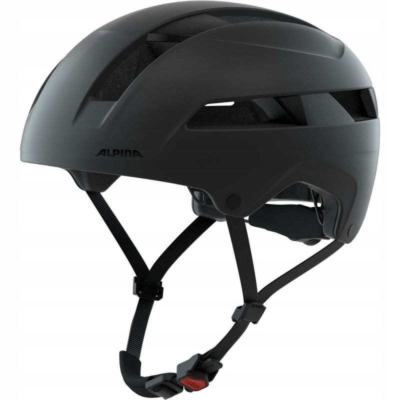 Outlet Kask rowerowy Alpina Urban Soho r. 55-59 czarny mat OPIS