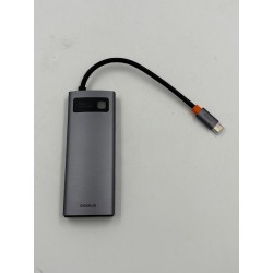 Outlet Hub BASEUS Metal Gleam BS-OH146 7w1 Typ-C 100W 60 MB/s USB 3.0