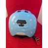 Outlet Kask rowerowy dziecięcy Abus Smiley 3.0 Blue Croco M 50-55cm OPIS