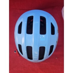 Outlet Kask rowerowy dziecięcy Abus Smiley 3.0 Blue Croco M 50-55cm OPIS
