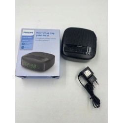 Outlet Budzik radiowy Philips wyświetlacz LED łatwa funkcja drzemki OPIS