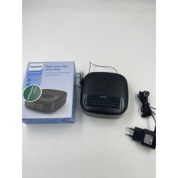 Outlet Budzik radiowy Philips wyświetlacz LED łatwa funkcja drzemki OPIS