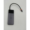Outlet Hub USB Baseus B00061800813-01 10w1 moc 85W 10Gbps uniwersalny lekki