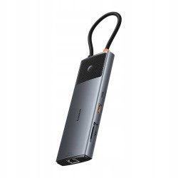 Outlet Hub USB Baseus B00061800813-01 10w1 moc 85W 10Gbps uniwersalny lekki