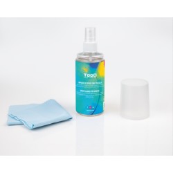 TQSC0016 Zestaw czyszczący w sprayu do ekranów z ściereczką z mikrofibry