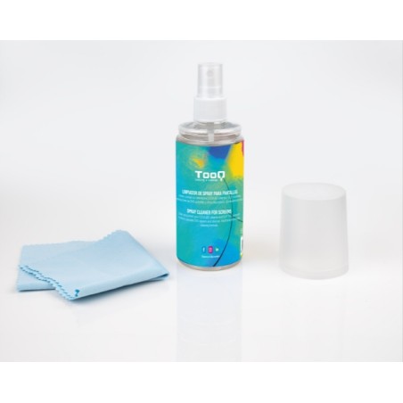 TQSC0016 Zestaw czyszczący w sprayu do ekranów z ściereczką z mikrofibry