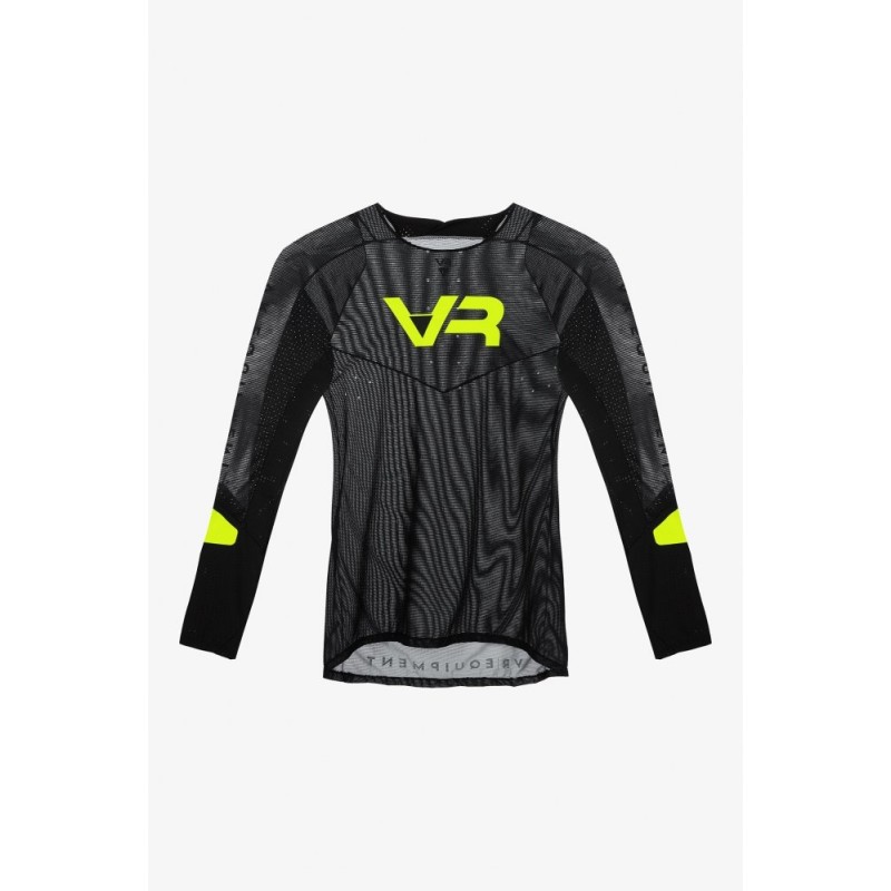 Koszulka rowerowa męska VR EQUIPMENT Long Sleeve r. M czarny wentylowana