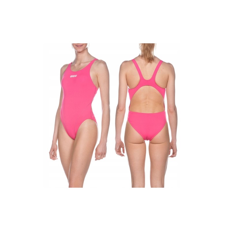 Arena strój kąpielowy jednoczęściowy różowy r. 46(XL) UV UPF 50+ odporny
