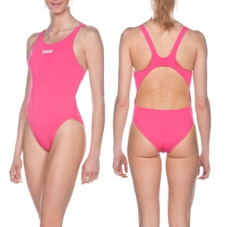 Arena strój kąpielowy jednoczęściowy różowy r. 46(XL) UV UPF 50+ odporny