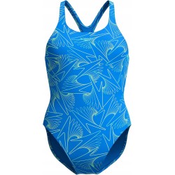 Strój kąpielowy Speedo Hyperboom Allover Medalist niebieski r. 44 XXL UPF