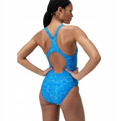 Strój kąpielowy Speedo Hyperboom Allover Medalist niebieski r. 44 XXL UPF