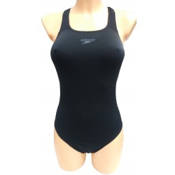 Speedo strój kąpielowy Endurance+ jednoczęściowy czarny r. 38 M ochrona UV