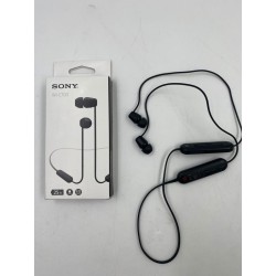 Bezprzewodowe słuchawki douszne Sony WI-C100 do 25godzin pracy z mikrofonem