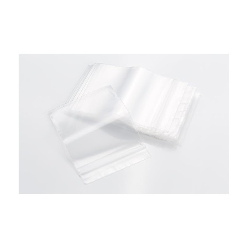 Opakowanie 80 przezroczystych torebek strunowych gr 50mikr 100 mm x 150 mm