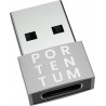 Outlet PORTENTUM Adapter USB na USB C prędkość 480 MB Cynk kompaktowy