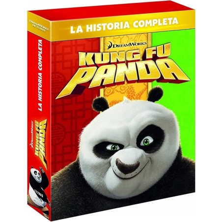 Outlet Kung Fu Panda część 1-3 płyta DVD Dreamworks angielski/hiszpański