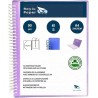Outlet Folder fiolet Plus Office 40 kieszeni transparentnych 24 x 31cm bind