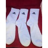 Outlet Adidas Skarpetki za kostkę 3-PAK HT3446 biały r. M 40-42 bawełnaOPIS