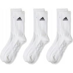 Outlet Adidas Skarpetki za kostkę 3-PAK HT3446 biały r. M 40-42 bawełnaOPIS