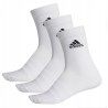 Outlet Adidas Skarpetki za kostkę 3-PAK HT3446 biały r. M 40-42 bawełnaOPIS